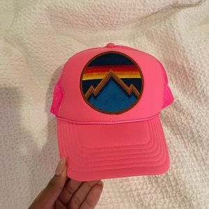 Aviator nation pink hat